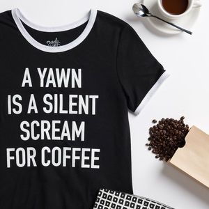 Funny Coffee Graphic Tee